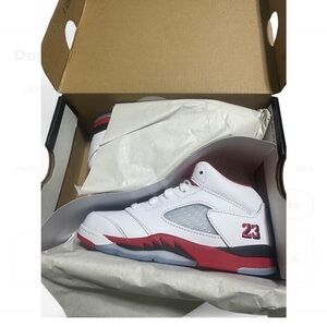 Jordan 5 Retro OG Fire Red Size 10C